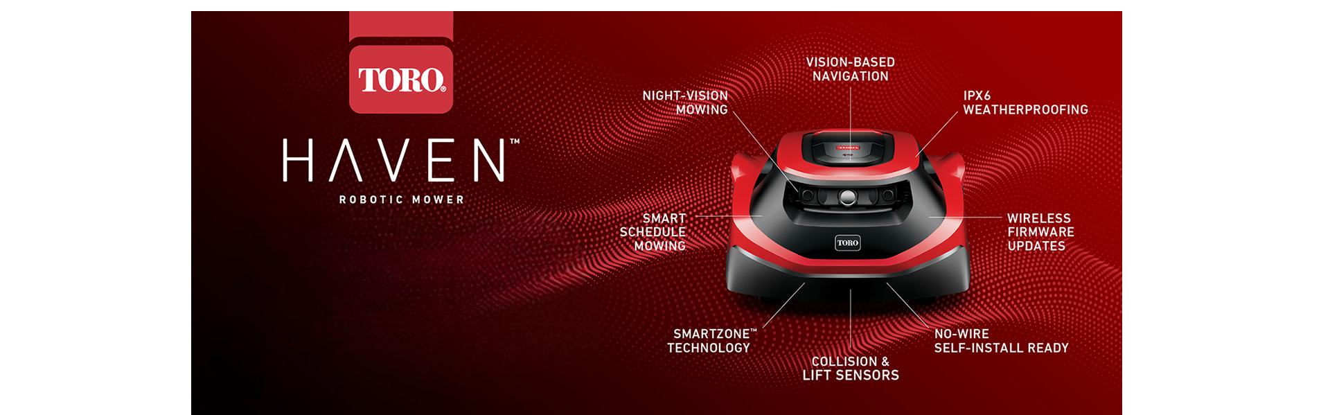 Toro Haven Smartyard VM 75 - VM125 robot cortacésped