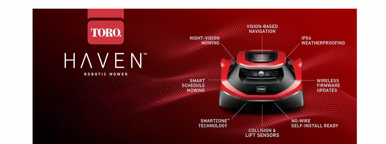 Toro Haven Smartyard VM 75 - VM125 robot cortacésped