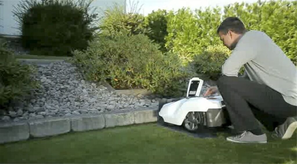 Como instalar robot cortacesped por Husqvarna
