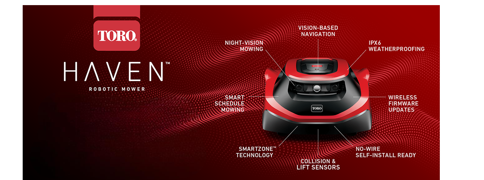 Toro Haven Smartyard VM 75 - VM125 robot cortacésped